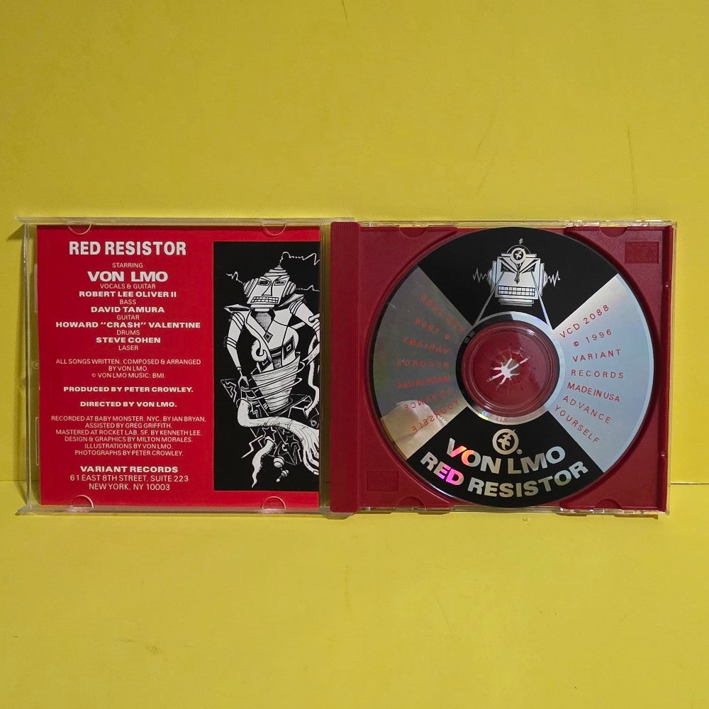 Von Lmo - Red Resistor / Rare  - 1996 - VCD 2088 - Used - NM - CDs