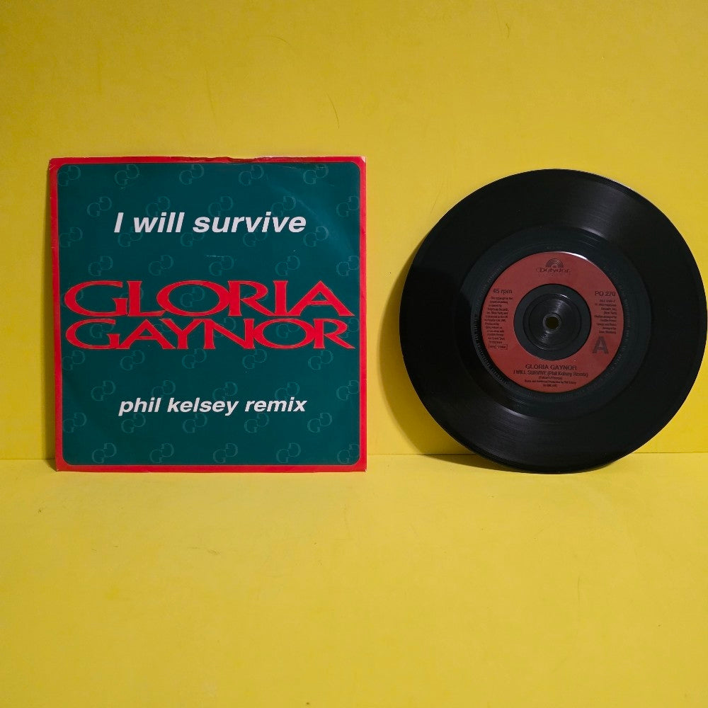 Gloria Gaynor - I Will Survive (Phil Kelsey Remix) - 1993 - PO 270 - Used - NM - Vinyl