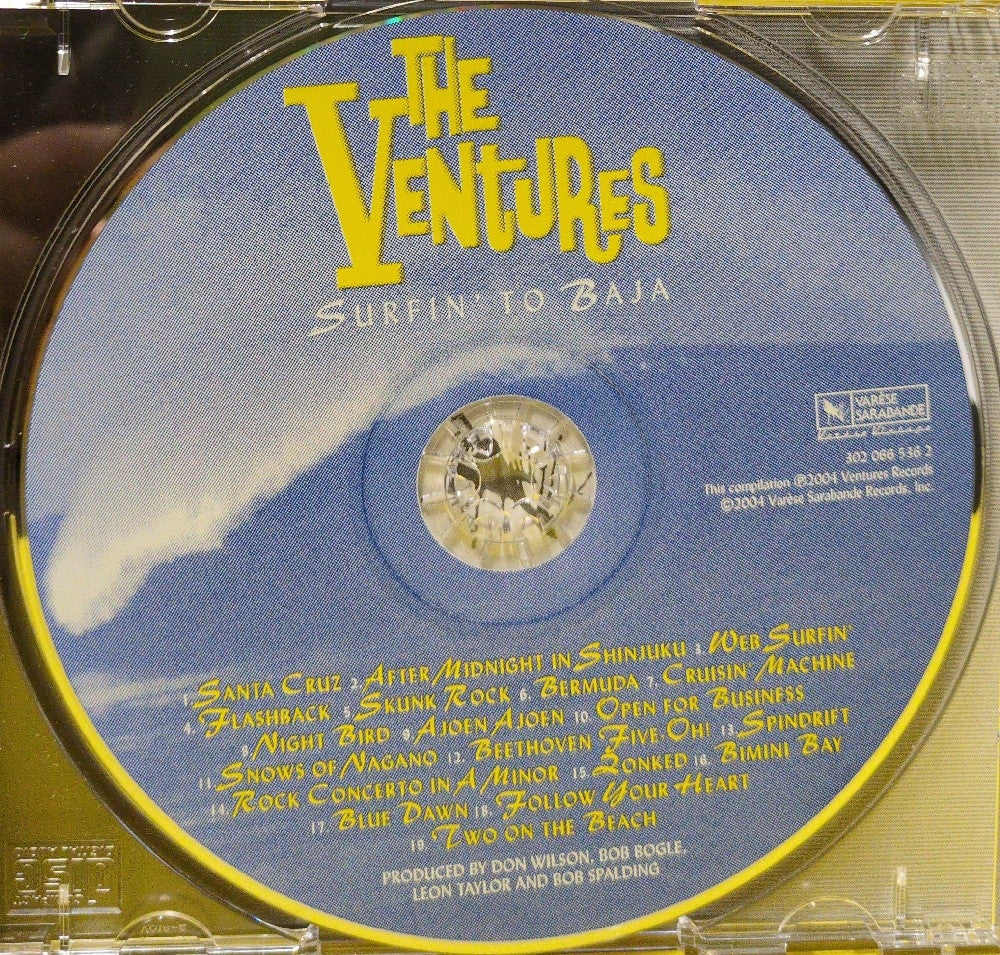 The Ventures - Surfin' To Baja - 2004 - 302 066 536 2 - Used - EX - CDs