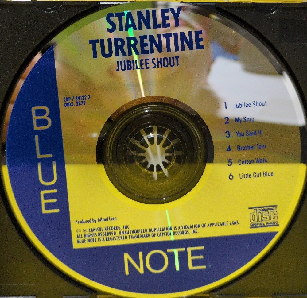Stanley Turrentine - Jubilee Shout!!! - 1988 - CDP 7 84122 2 - Used - EX - CDs