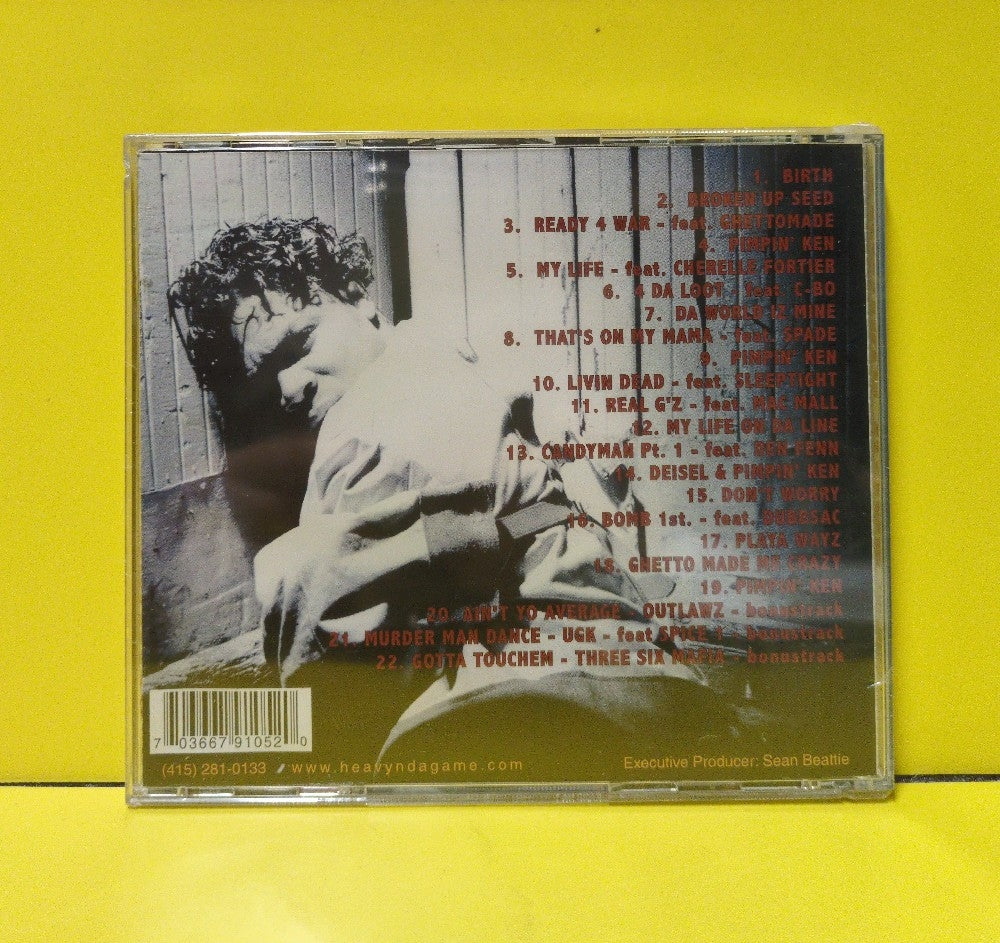 Young Kyoz - The Ghetto Made Me Crazy - 2000 - HVY-9105 - New - Sealed - CDs