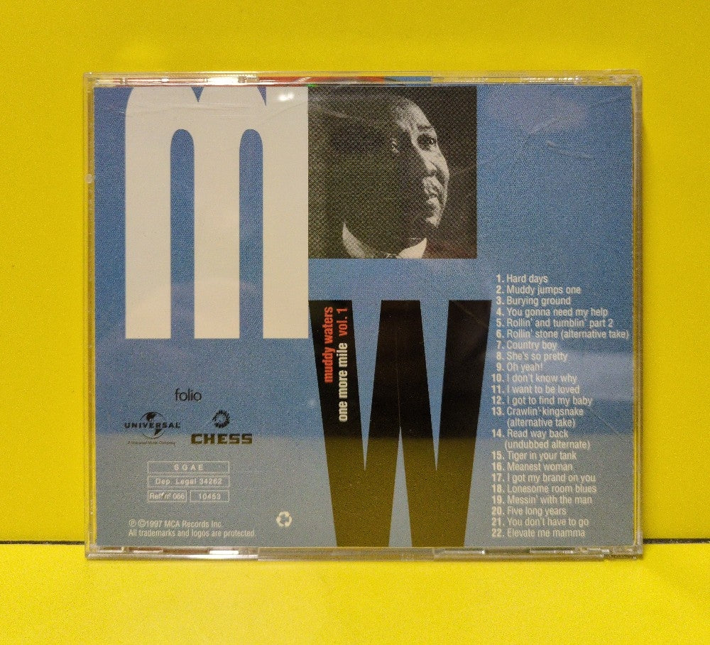 Muddy Waters - One More Mile (Chess Collectibles, Vol. 1) - 1997 - 10453 - Used - EX - CDs - Remastered - Spain Import