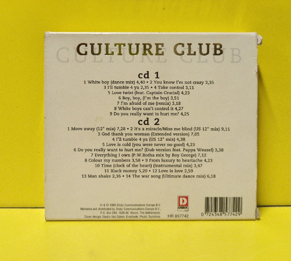 Culture Club - Original Gold - 1999 - HR 857742 - New - New - CDs - 2xCD Box Set - European Import
