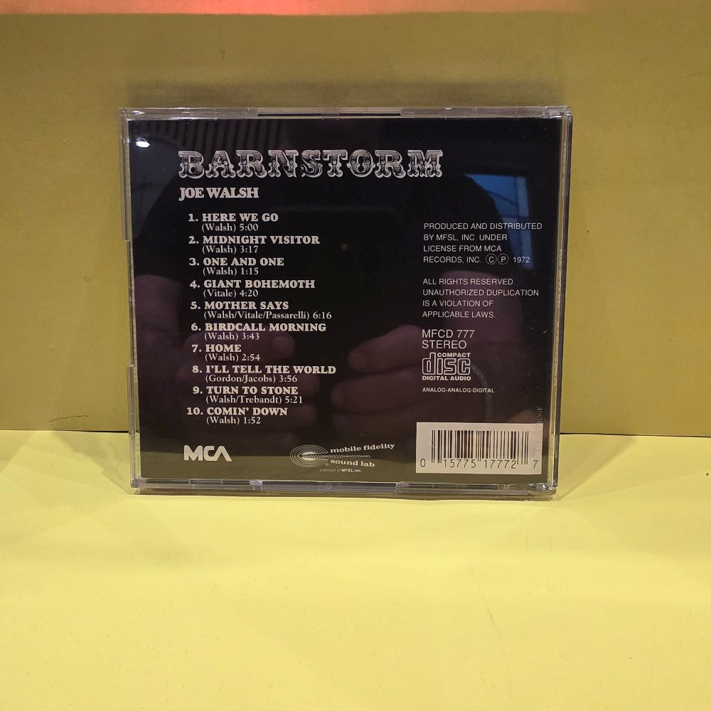 Joe Walsh - Barnstorm - 1990 - MFCD 777 - Used - EX - CDs