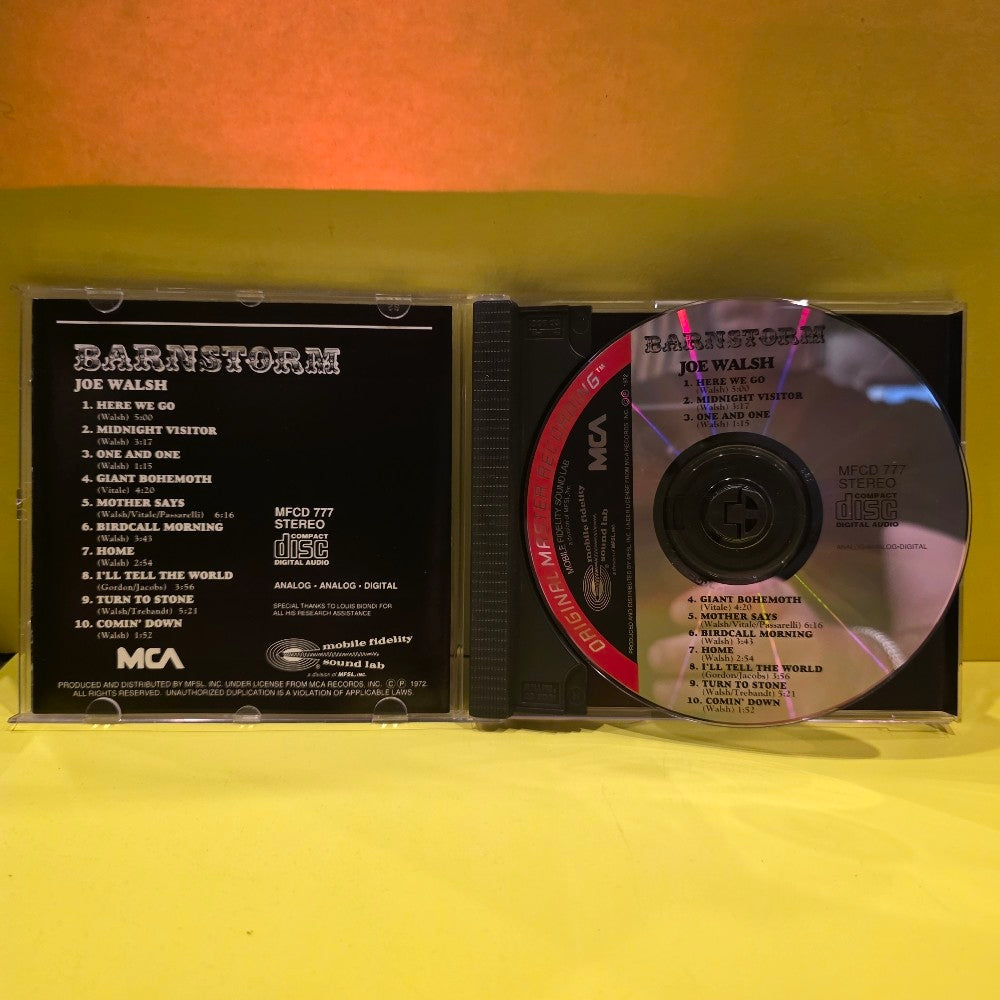 Joe Walsh - Barnstorm - 1990 - MFCD 777 - Used - EX - CDs