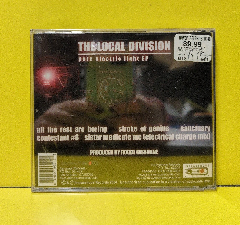 The Local Division - Pure Electric Light EP - 2004 - AERO0021 - New - Sealed - CDs