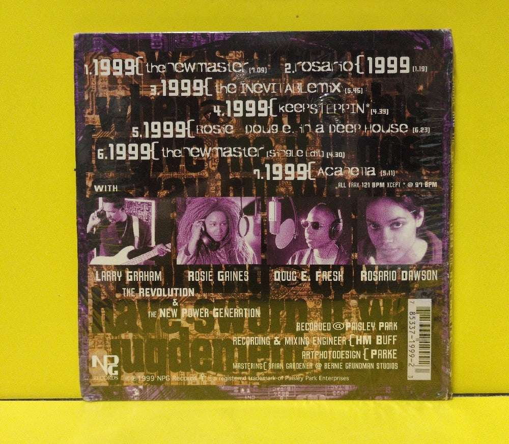 Prince And The Revolution - 1999 The New Master - 1999 - New - Sealed - CDs