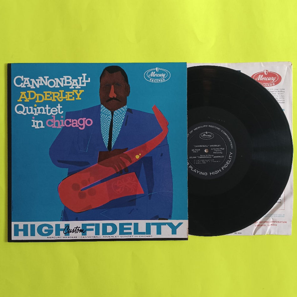 Cannonball Adderley Quintet - In Chicago - 1960 - MG 20449 - Used - VG++ - Vinyl