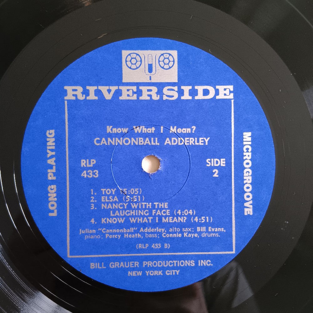 Cannonball Adderley & Bill Evans - Know What I Mean? OG MONO - 1962 - RLP 433 - Used - VG++ - Vinyl