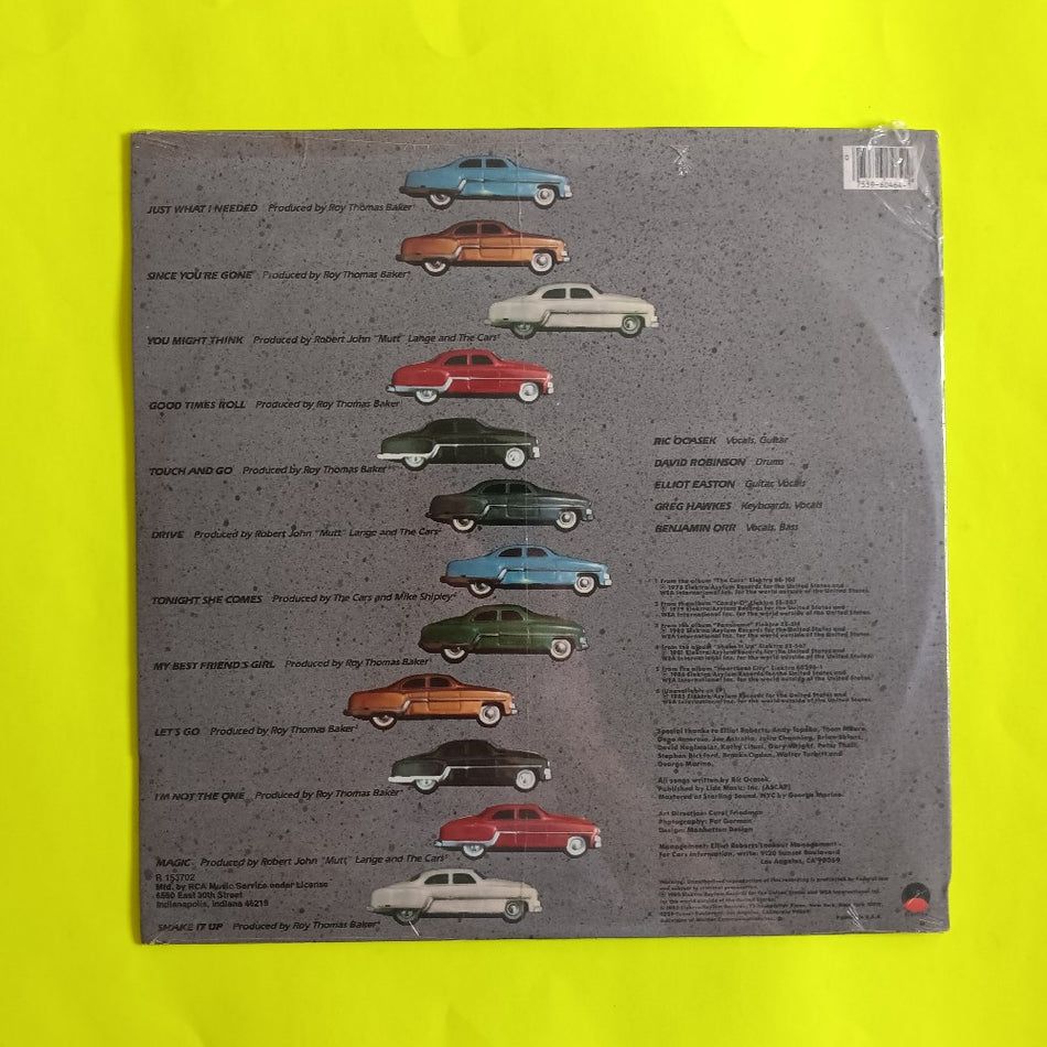 The Cars - Greatest Hits - 1985 - 60464-1 - New - Sealed - Vinyl