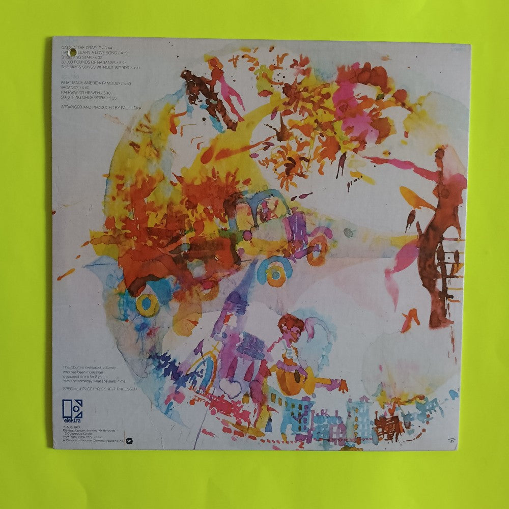 Harry Chapin AUTOGRAPHED - Verities & Balderdash - 1974 - 7E-1012 - Used - VG++ - Vinyl