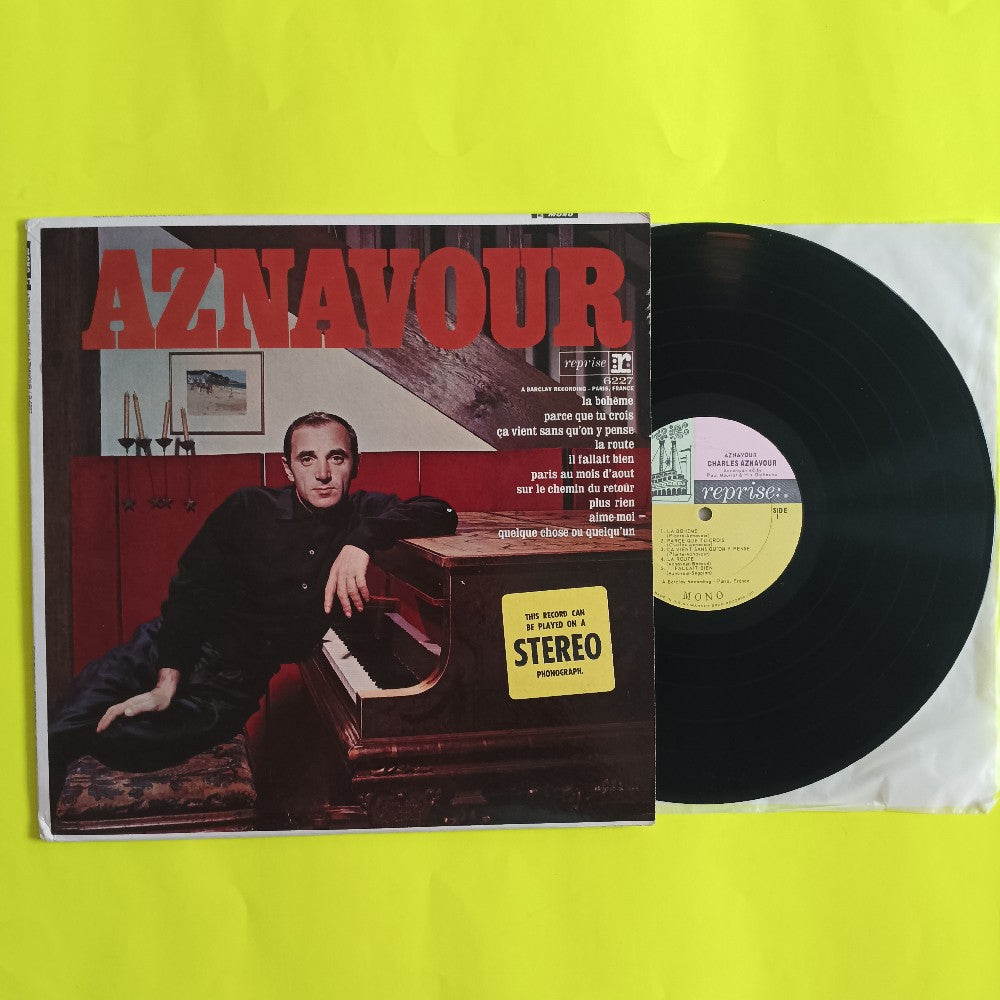 Charles Aznavour - Aznavour - 1966 - R-6277 - Used - VG++ - Vinyl