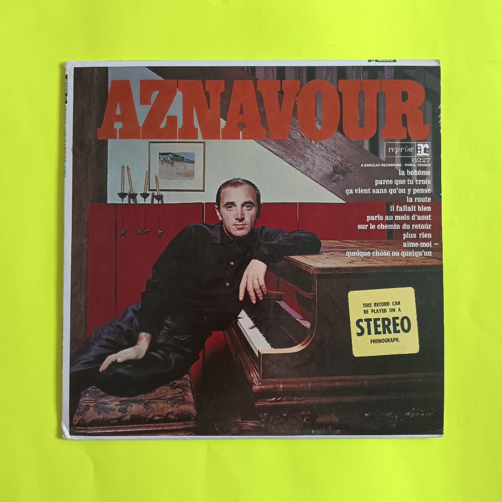 Charles Aznavour - Aznavour - 1966 - R-6277 - Used - VG++ - Vinyl