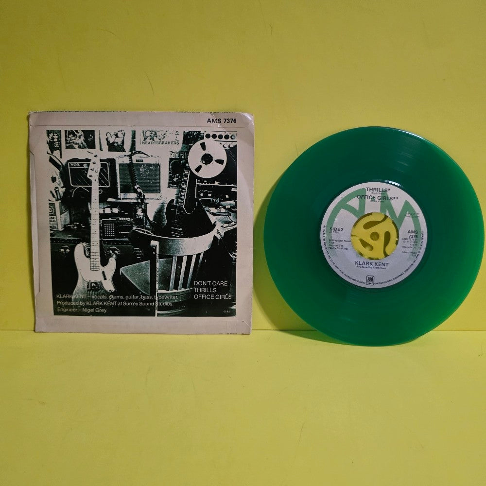 Klark Kent - Don't Care / Green Vinyl  - 1978 - AMS 7376 - Used - EX - Vinyl