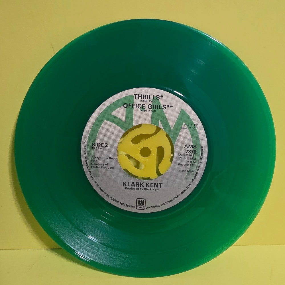 Klark Kent - Don't Care / Green Vinyl  - 1978 - AMS 7376 - Used - EX - Vinyl
