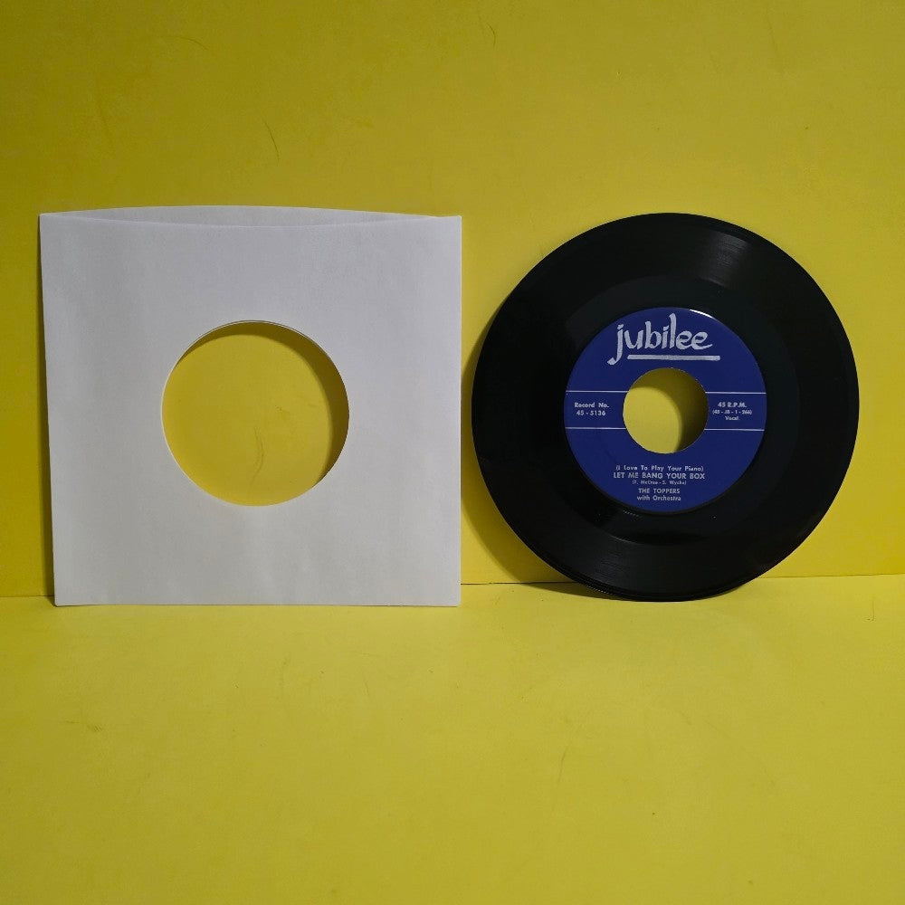 The Toppers - Let Me Bang Your Box - 1954 - 45-5136 - Used - VG++ - Vinyl