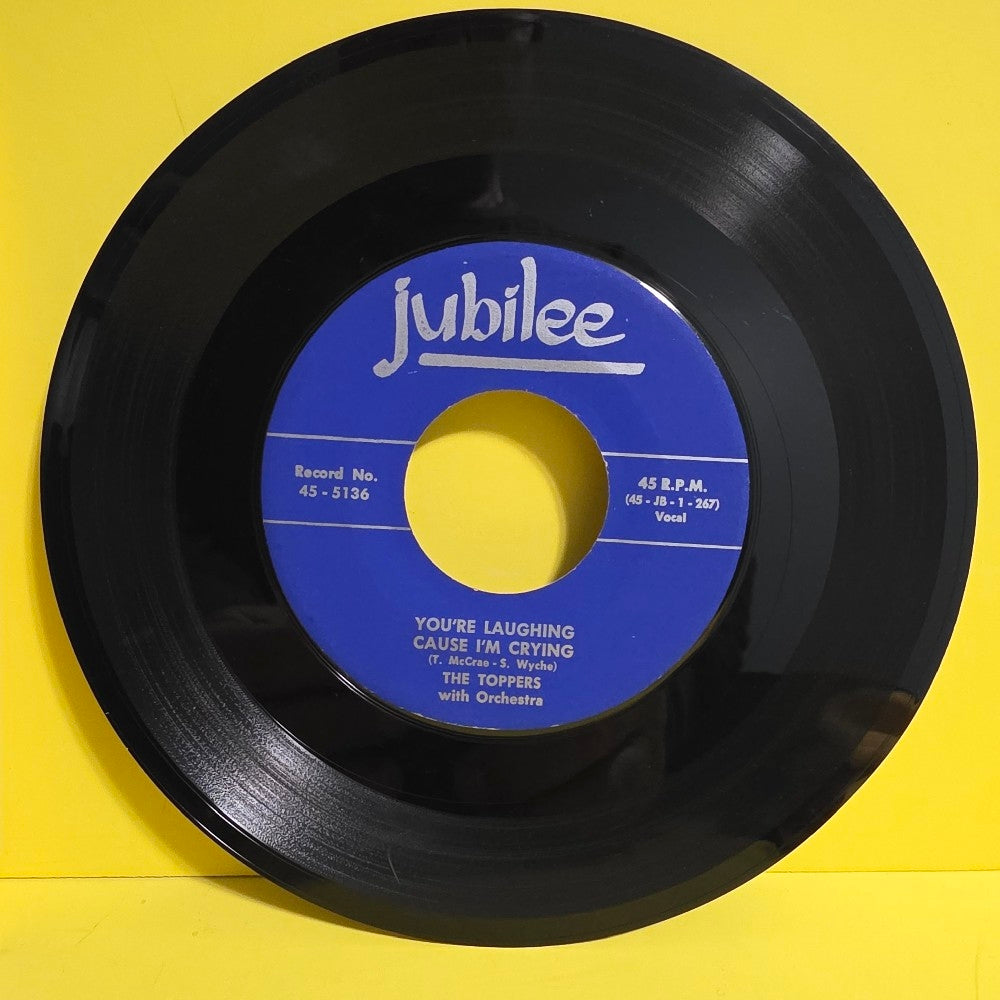 The Toppers - Let Me Bang Your Box - 1954 - 45-5136 - Used - VG++ - Vinyl