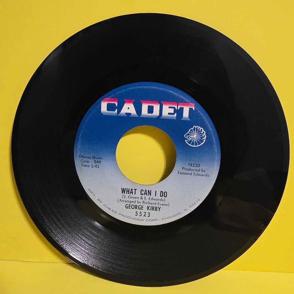 George Kirby - What Can I Do / Good Night Irene - 1965 - 5523 - Used - VG++ - Vinyl