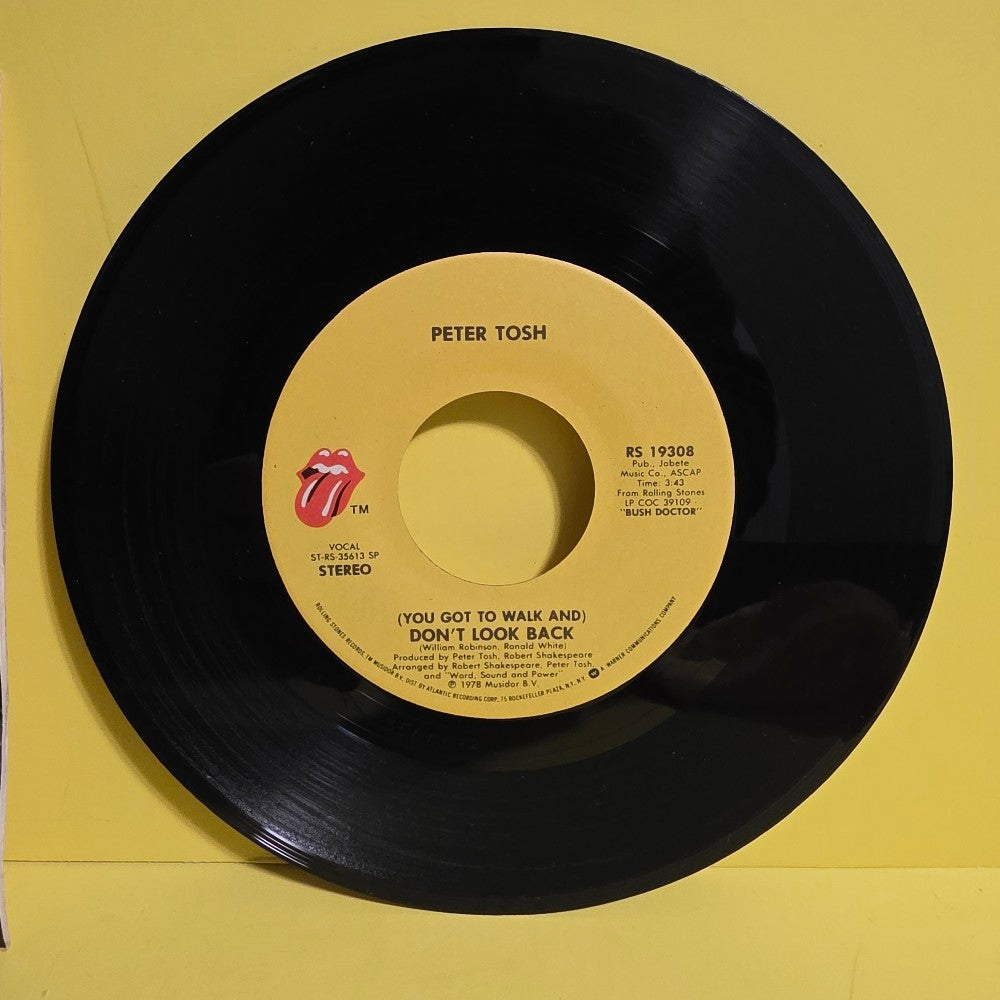 Peter Tosh - (You Got To Walk And) Don't Look Back - 1978 - RS 19308 - Used - EX - Vinyl