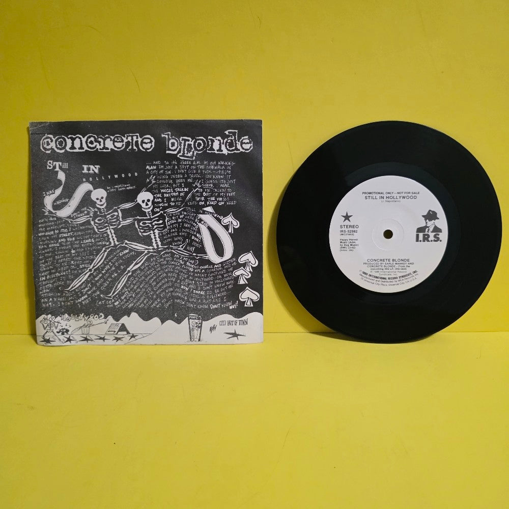 Concrete Blonde - Still In Hollywood / Promo - 1986 - IRS-52982 - Used - EX - Vinyl