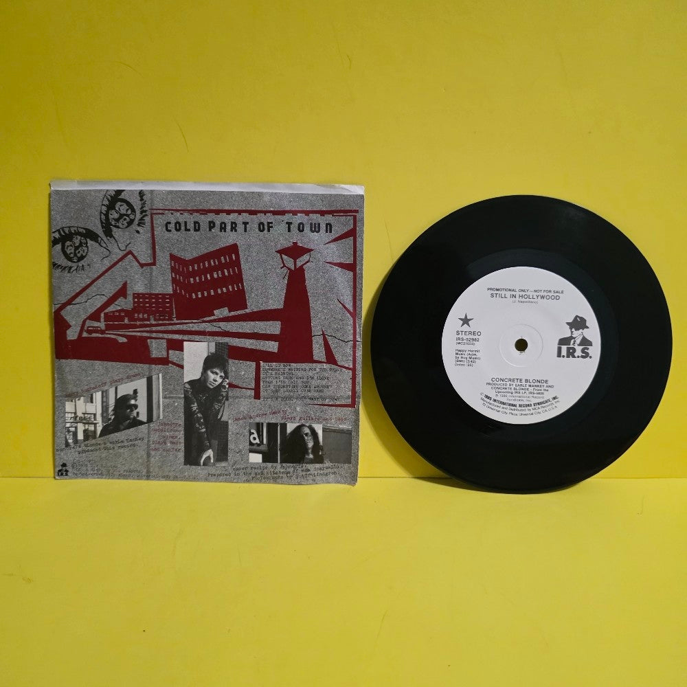 Concrete Blonde - Still In Hollywood / Promo - 1986 - IRS-52982 - Used - EX - Vinyl