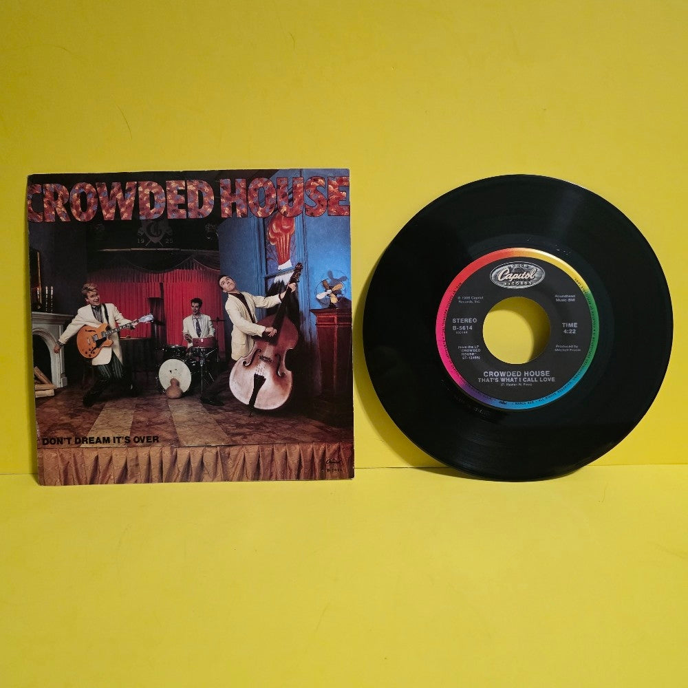 Crowded House  - Don't Dream It's Over - 1986 - B-5614 - Used - EX - Vinyl