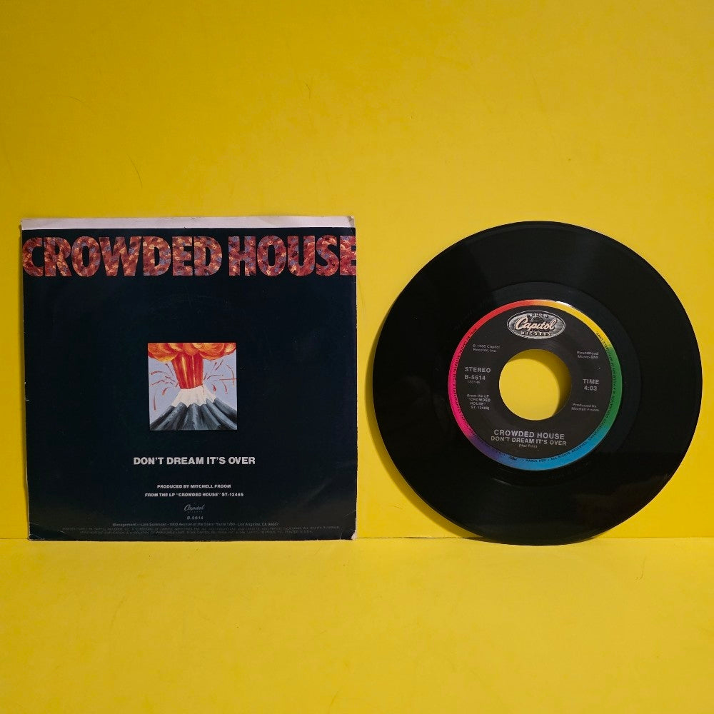 Crowded House  - Don't Dream It's Over - 1986 - B-5614 - Used - EX - Vinyl