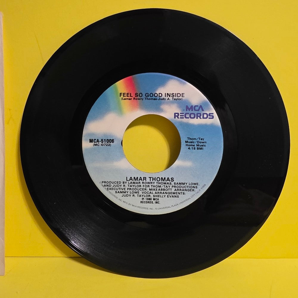 Lamar Thomas - Feel So Good / Autographed RARE Sample Copy - 1980 - MCA-51006 - Used - EX - Vinyl