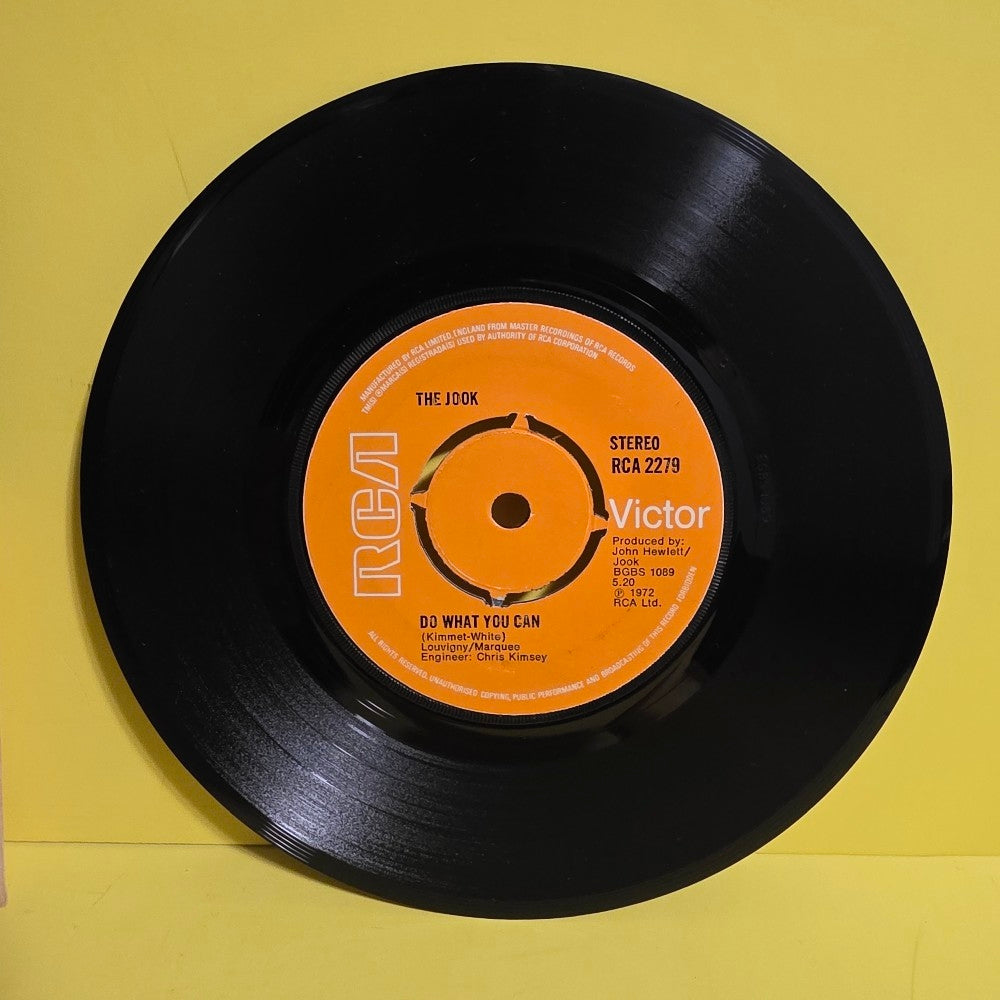 The Jook - Alright With Me - 1972 - RCA 2279 - Used - EX - Vinyl