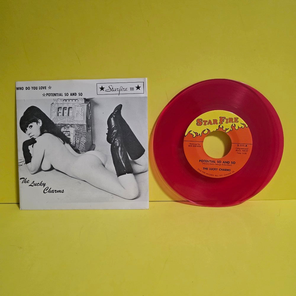 The Lucky Charms - Potential So And So / What Do You Love / Pink Vinyl  - 1978 - S-111 - Used - VG++ - Vinyl