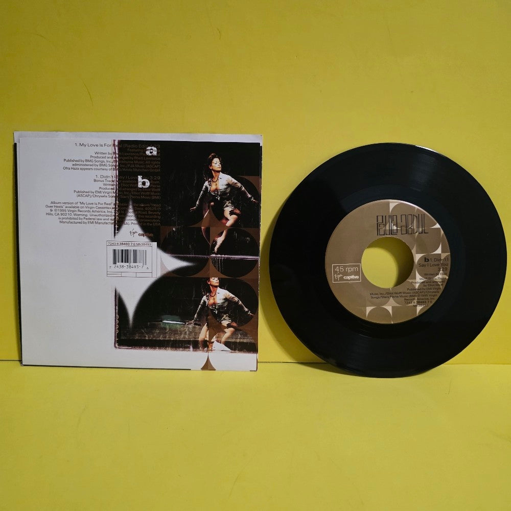 Paula Abdul - My Love Is For Real - 1995 - 7243 8 38493 7 6 - Used - VG++ - Vinyl