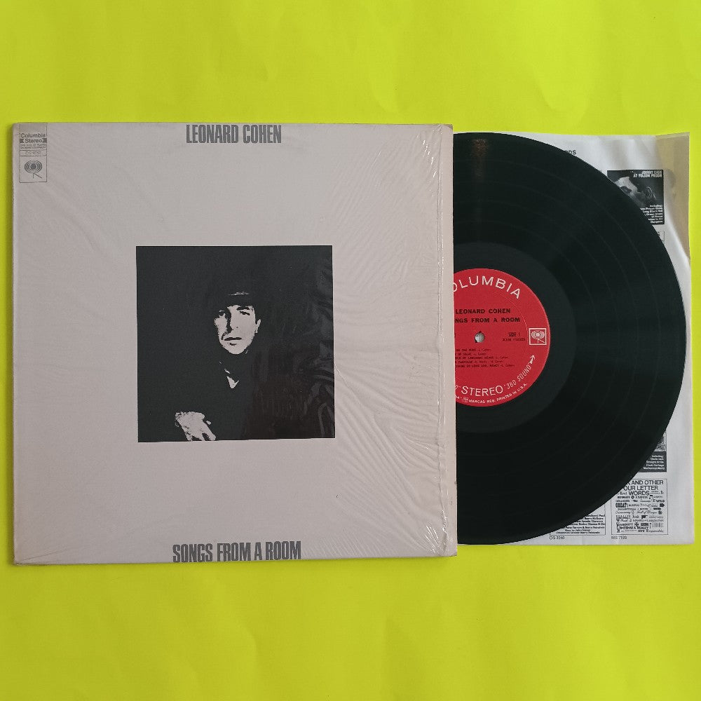 Leonard Cohen - Songs From A Room 2 Eye Shrink - 1969 - CS 9767 - Used - VG++ - Vinyl