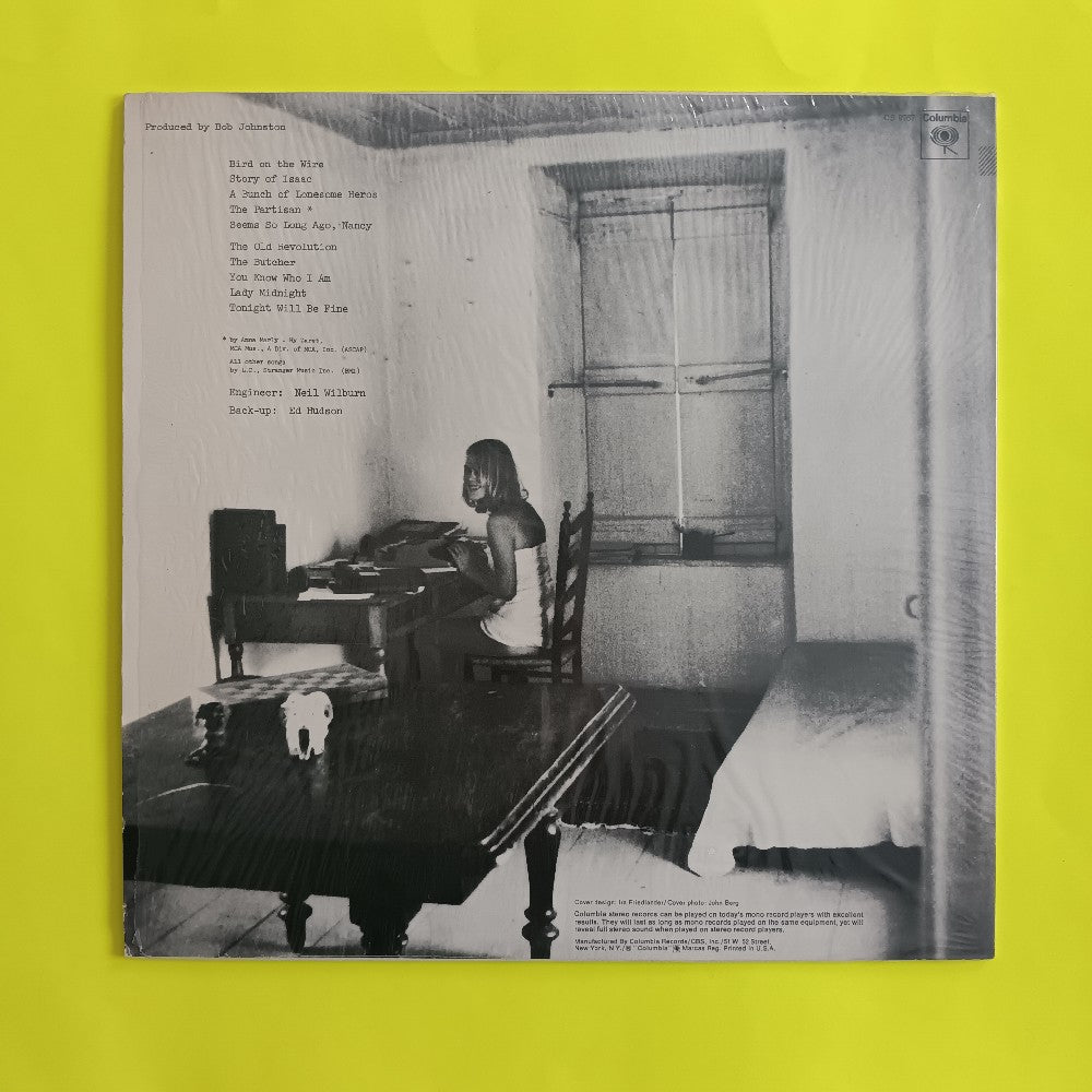 Leonard Cohen - Songs From A Room 2 Eye Shrink - 1969 - CS 9767 - Used - VG++ - Vinyl