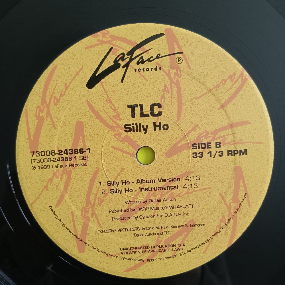 TLC - No Scrubs / Silly Ho In Shrink - 1999 - 73008-24386-1 - Used - VG++ - Vinyl