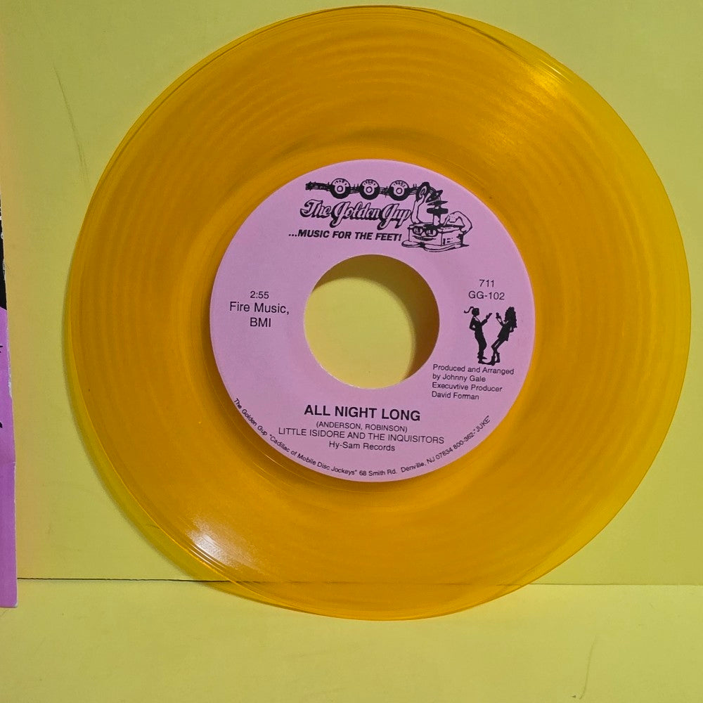 Little Isidore And The Inquisitors  - Harlem Hit Parade / All Night Long - 1999 - 711 - Used - NM - Vinyl