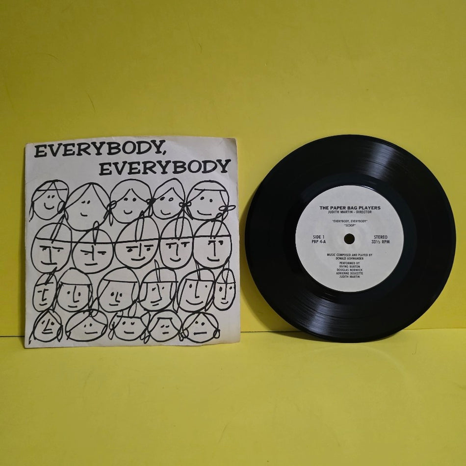 The Paper Bag Players - Everybody,  Everybody  - PBP-4 - Used - EX - Vinyl