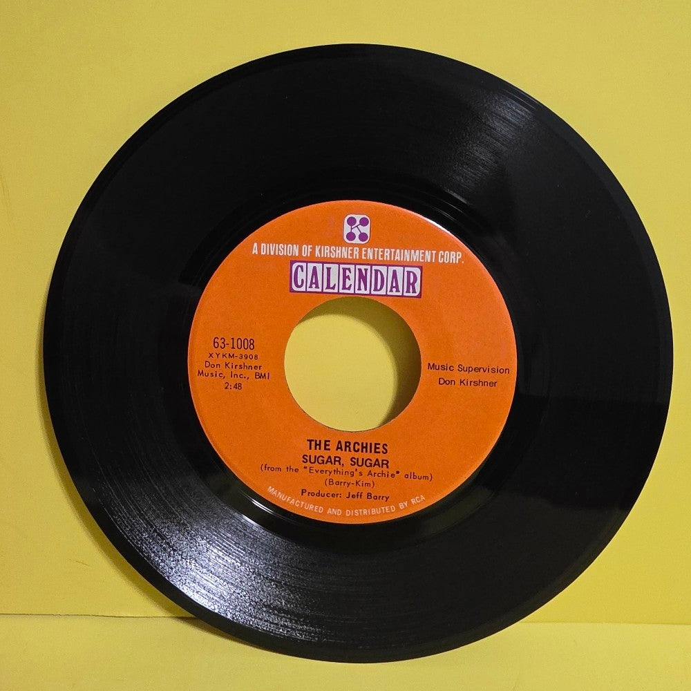 The Archies  - Sugar, Sugar - 1969 - 63-1008 - Used - VG++ - Vinyl