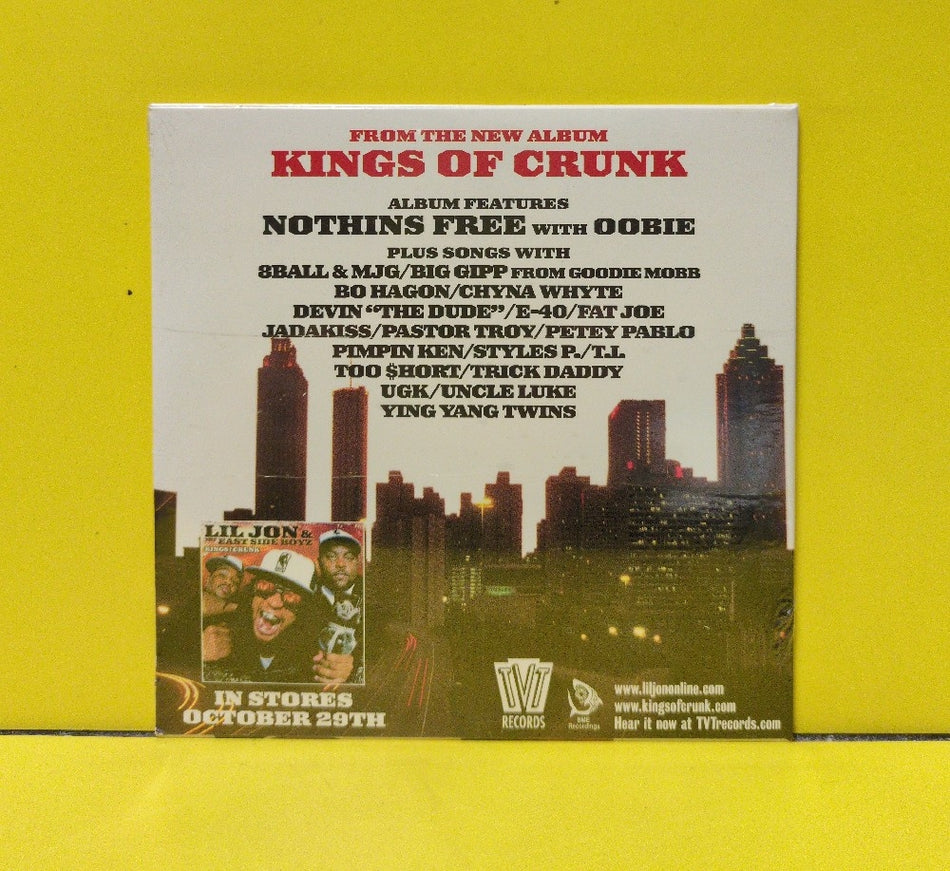 Lil' Jon & The East Side Boyz Featuring Mystikal & Krayzie Bone - I Don't Give A @#&% - New - Sealed - DVDs & Blu-Rays - DVD Single - Promo