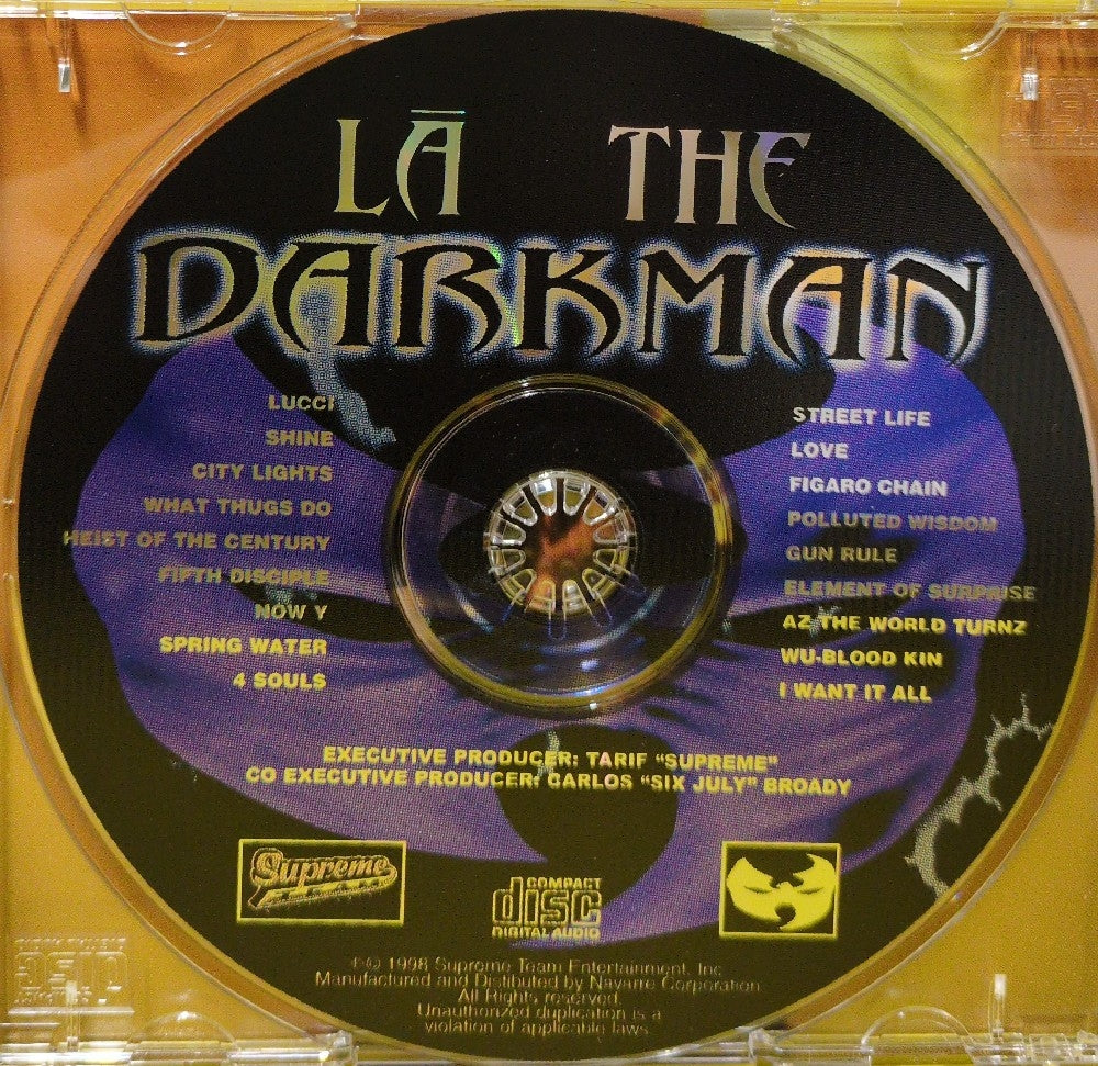 La The Darkman - Heist Of The Century - 1998 - 30072 - Used - VG++ - CDs