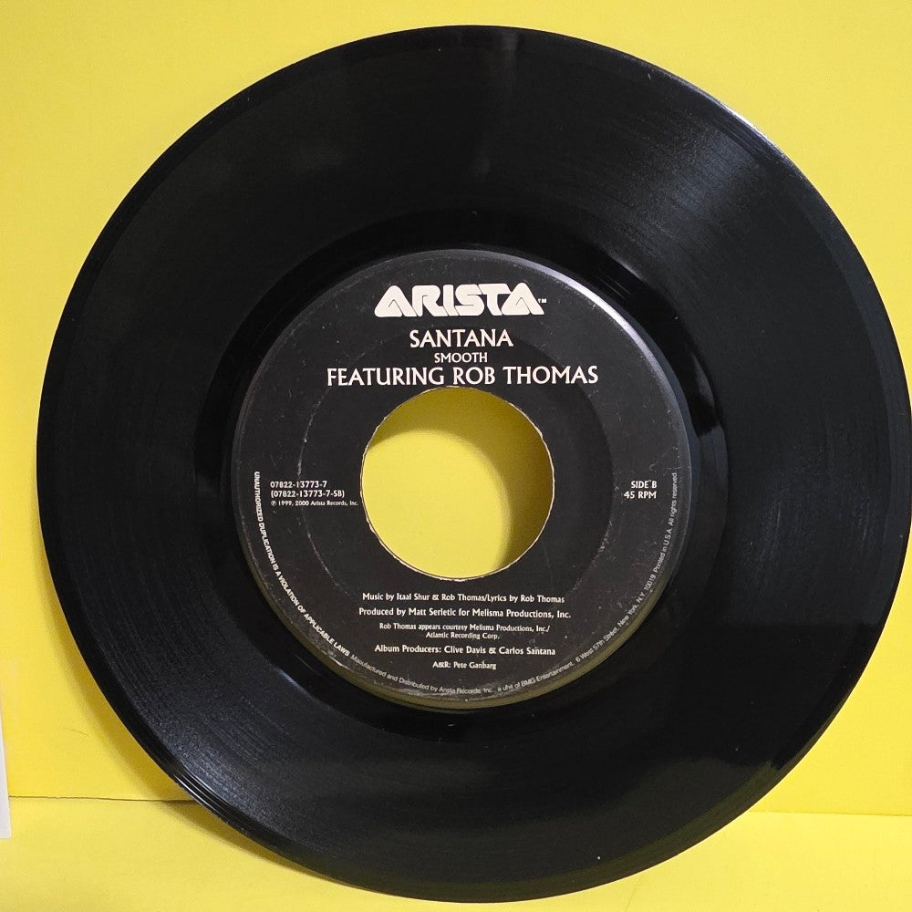 Santana Feat. Rob Thomas - Maria Maria / Smooth - 2000 - 07822-13773-7 - Used - VG++ - Vinyl