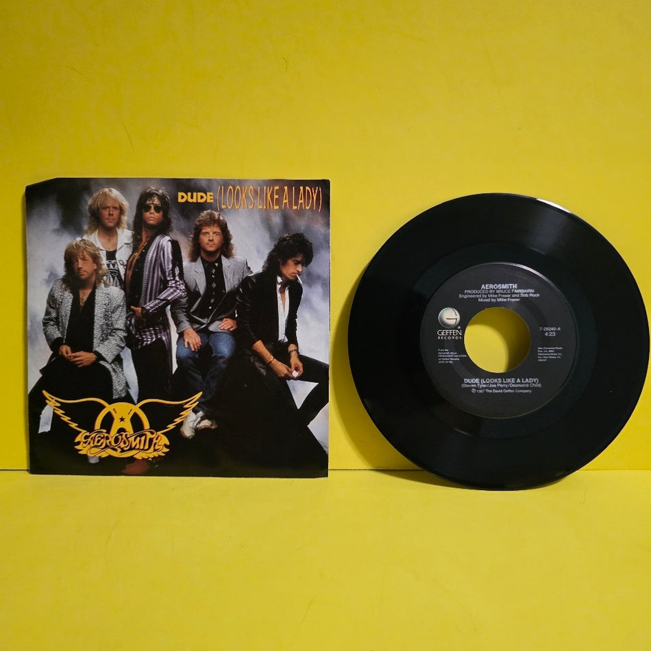 Aerosmith - Dude (Looks Like A Lady) - 1987 - 7-28240 - Used - EX - Vinyl
