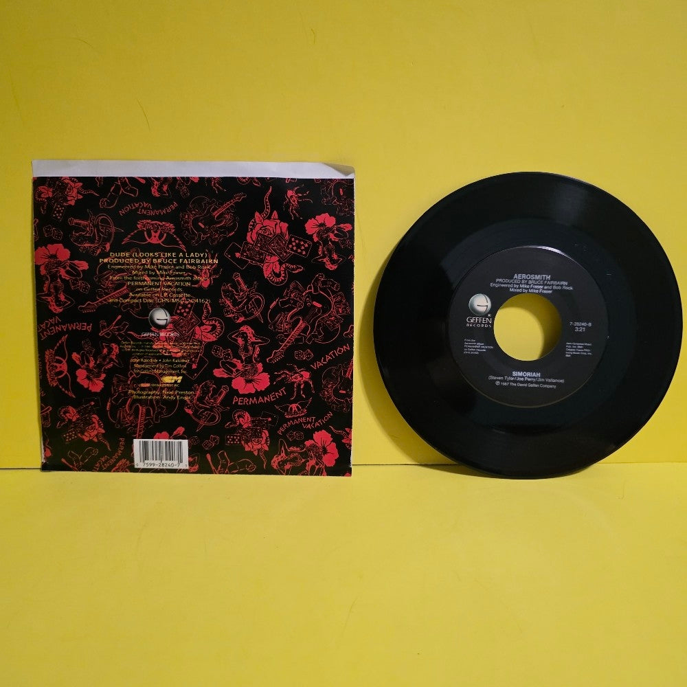 Aerosmith - Dude (Looks Like A Lady) - 1987 - 7-28240 - Used - EX - Vinyl
