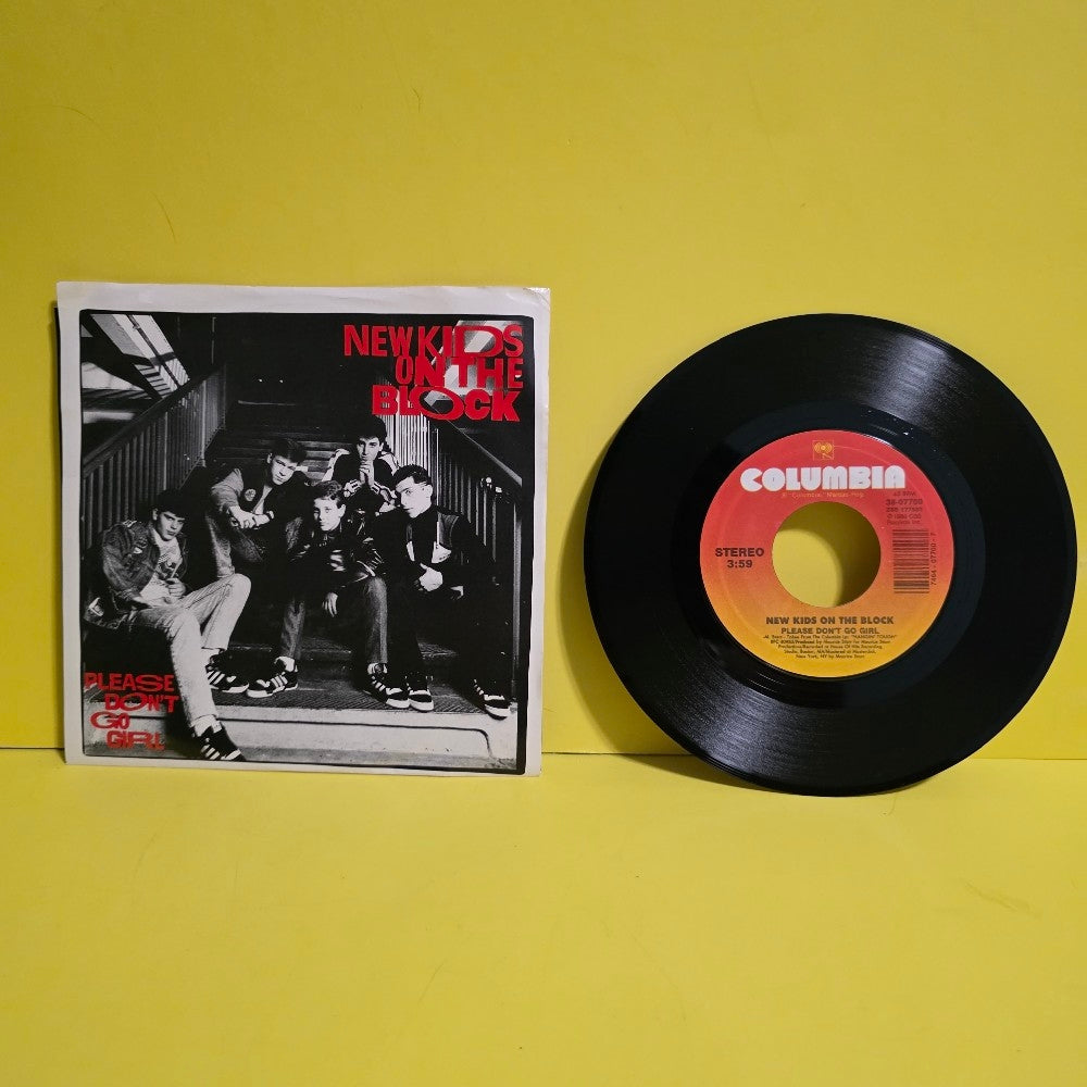 New Kids On The Block - Please Don't Go Girl - 1988 - 38-07700 - Used - NM - Vinyl