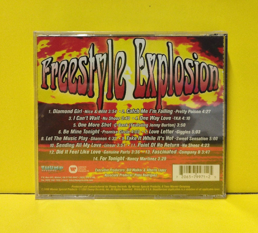 Various - Freestyle Explosion Volume 1 - 1998 - THCD9971-2 - New - Sealed - CDs