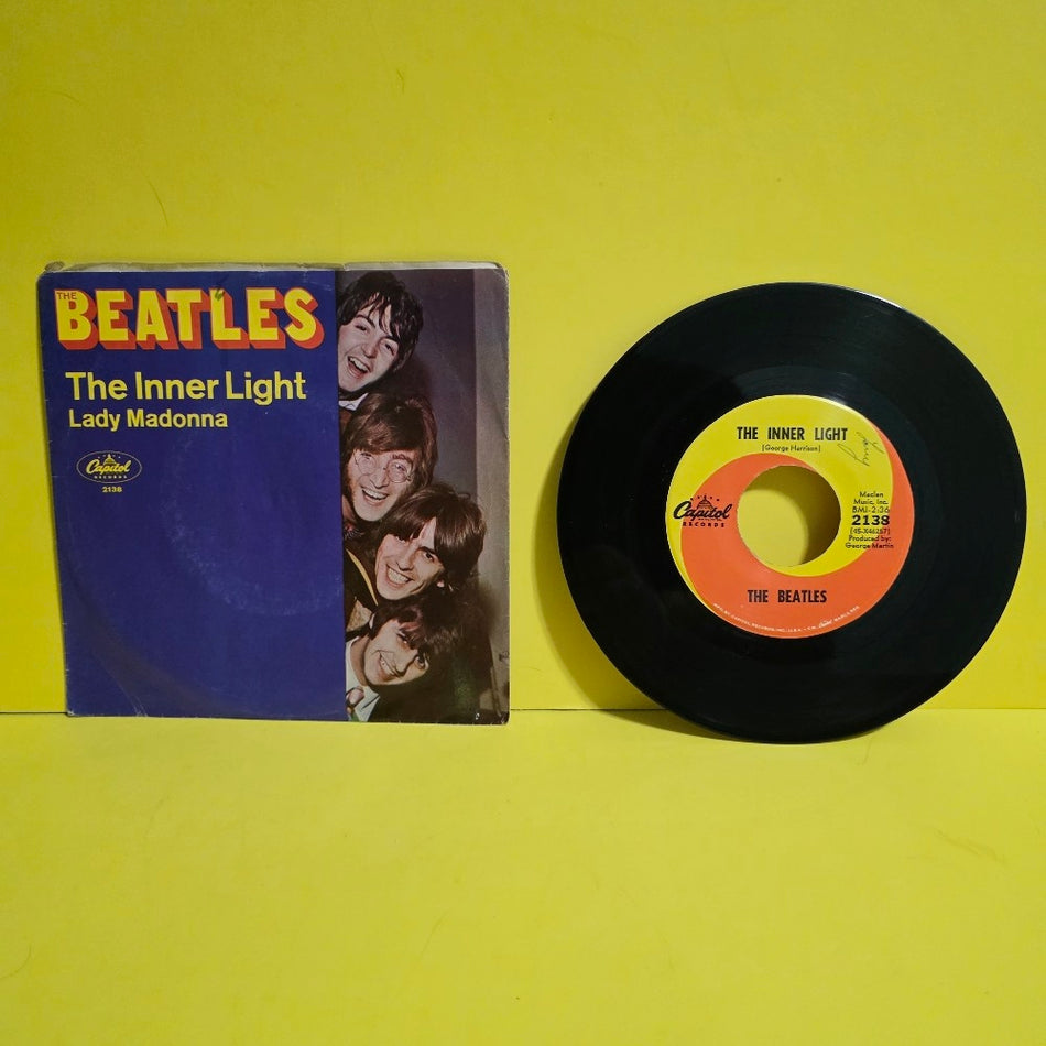 The Beatles  - Lady Madonna / The Inner Light  - 1968 - 2138 - Used - VG++ - Vinyl