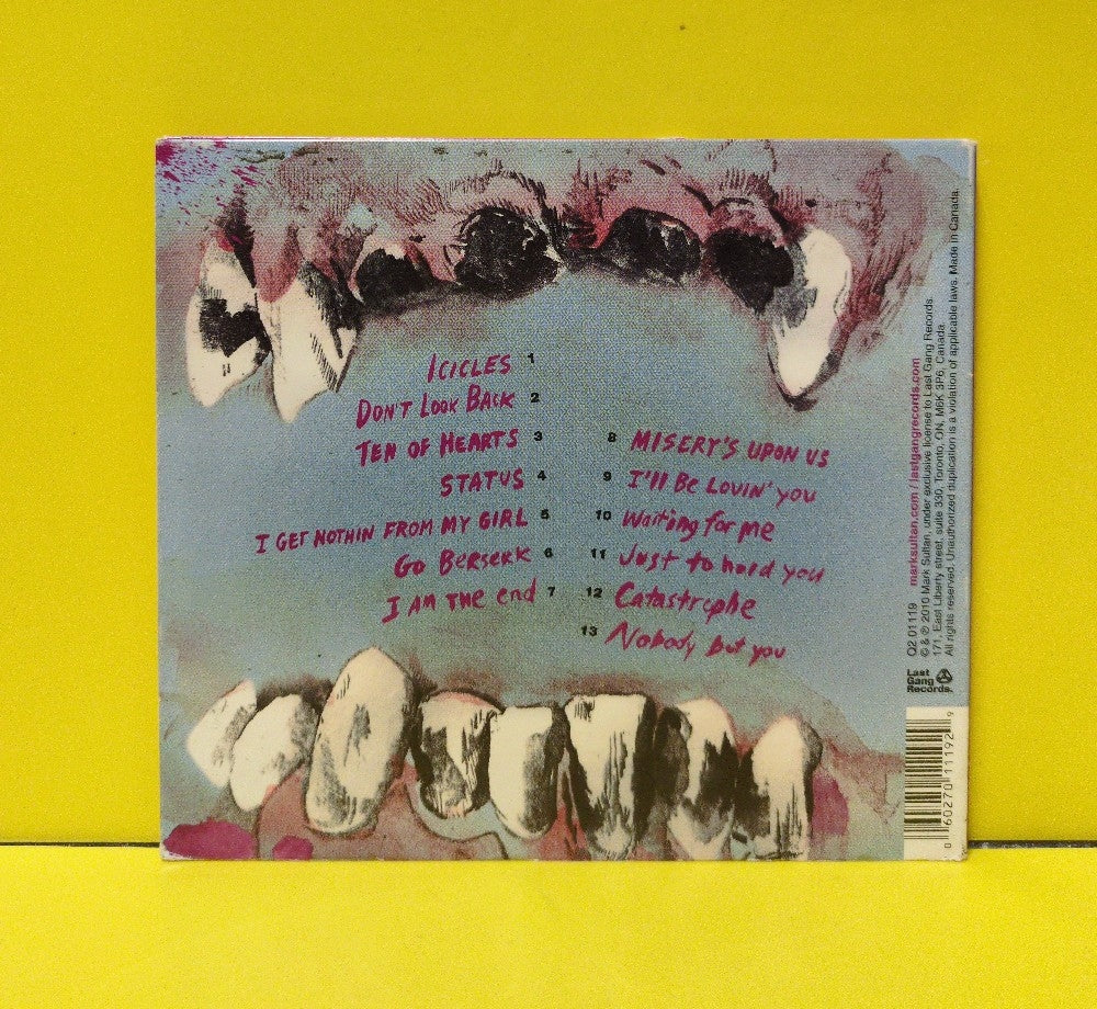 Mark Sultan - $ - 2010 - Q2 01119 - Used - EX - CDs - Canadian Import