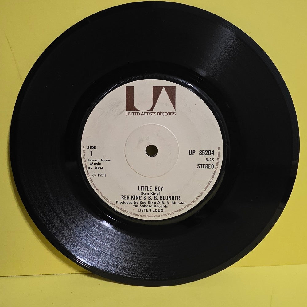 Reg King & B. B. Blunder - Little Boy - 1971 - UP 35204 - Used - EX - Vinyl