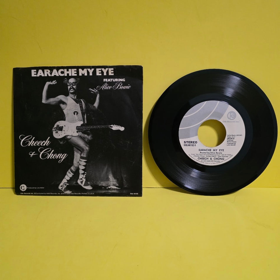 Cheech & Chong - Earache My Eyes / Turn That Thing Down  - 1974 - ODE-66102-S - Used - EX - Vinyl