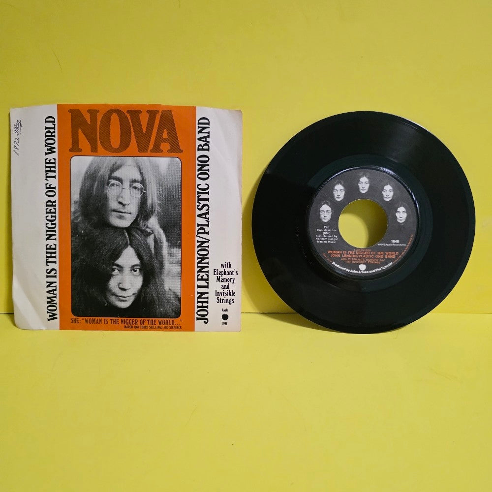 John Lennon / Plastic Ono Band - Woman Is The Nigger Of The World  - 1972 - 1848 - Used - EX - Vinyl