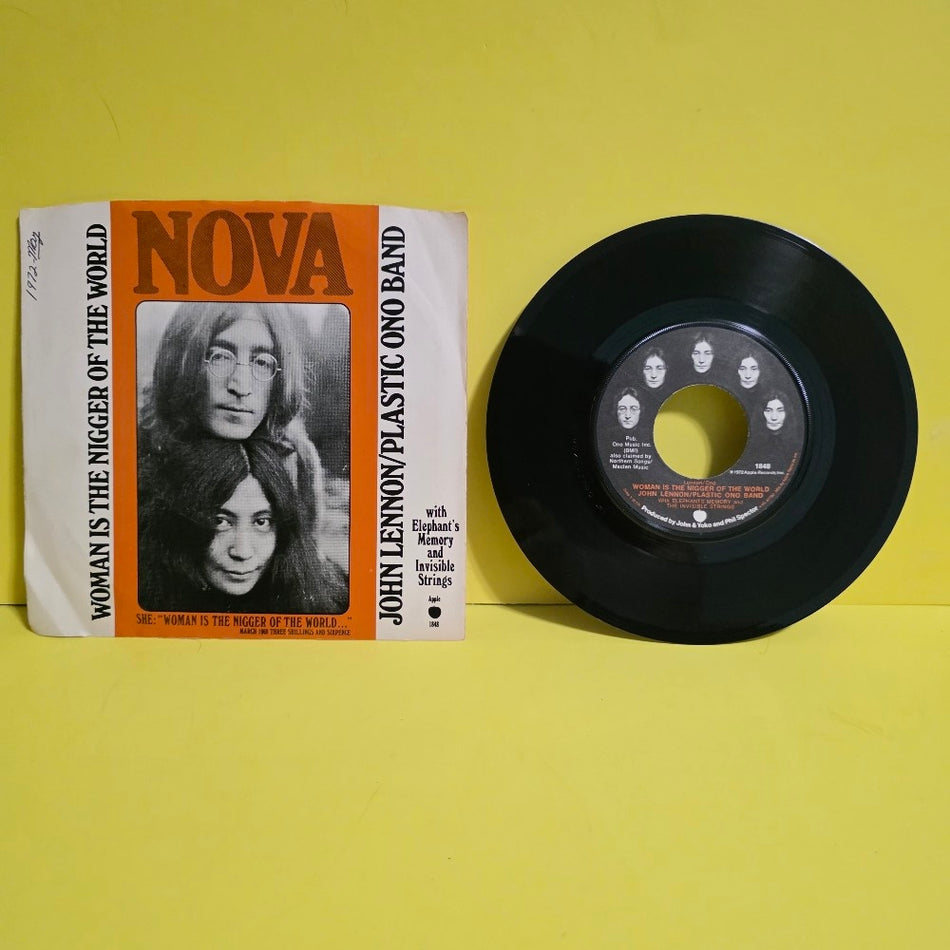 John Lennon / Plastic Ono Band - Woman Is The Nigger Of The World  - 1972 - 1848 - Used - EX - Vinyl